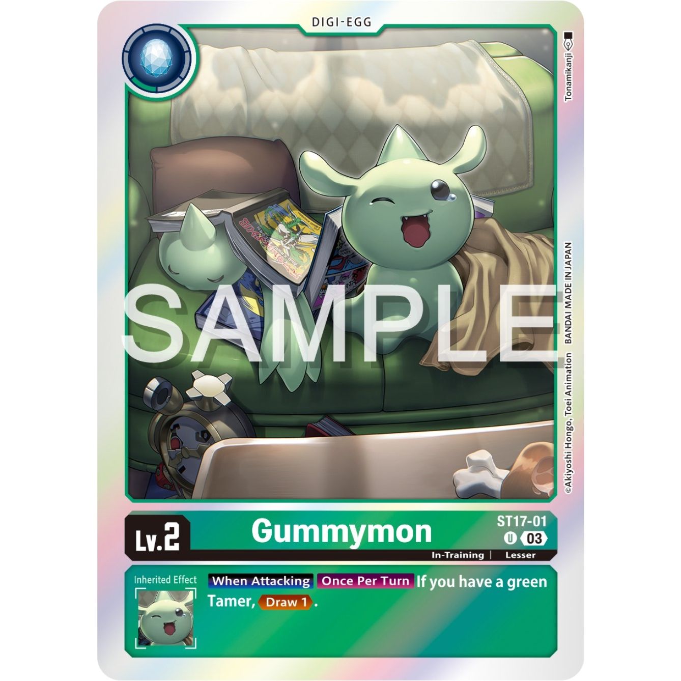 Image for Gummymon (ST17-01 U) (ST-17) - Digimon Card Game