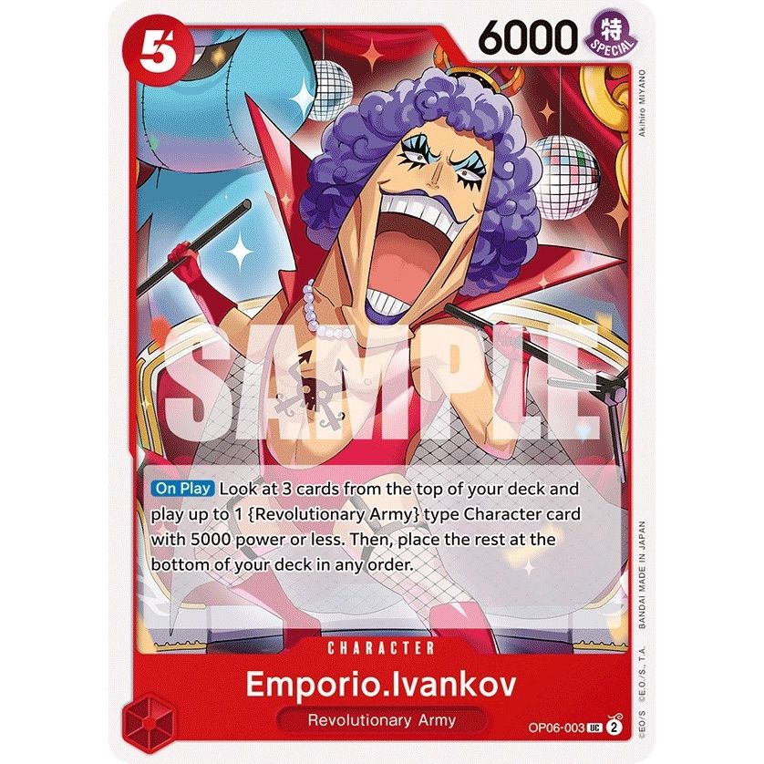 Image for Emporio.Ivankov (OP06-003) (OP06) - One Piece Card Game