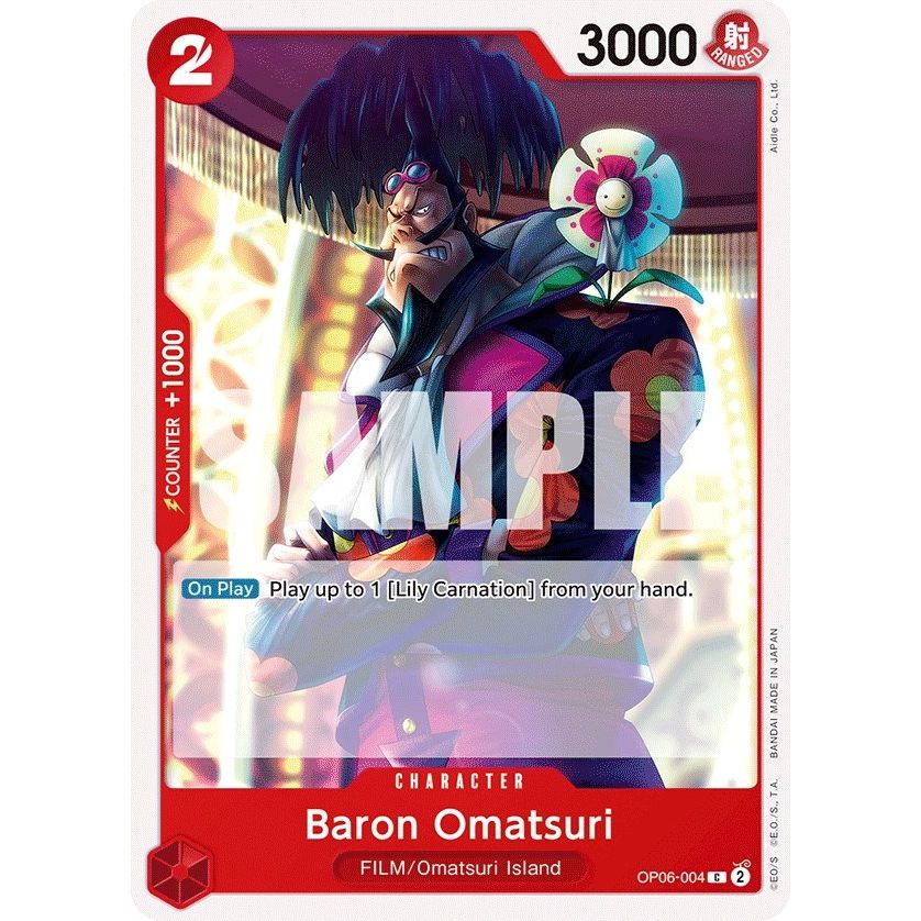 Image for Baron Omatsuri (OP06-004) (OP06) - One Piece Card Game