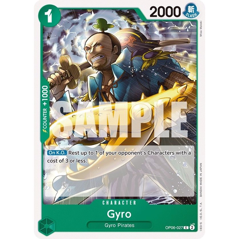 Image for Gyro (OP06-027) (OP06) - One Piece Card Game