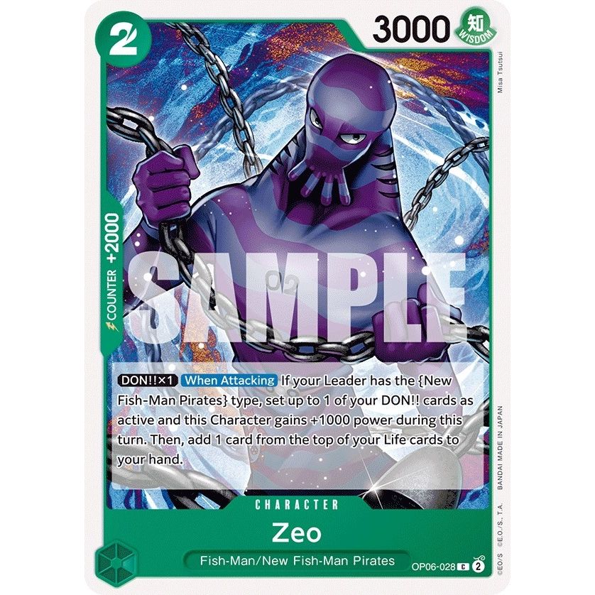 Image for Zeo (OP06-028) (OP06) - One Piece Card Game