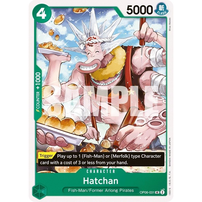 Image for Hatchan (OP06-031) (OP06) - One Piece Card Game