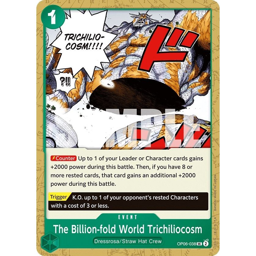 Image for The Billion-fold World Trichiliocosm (OP06-038) (OP06) - One Piece Card Game