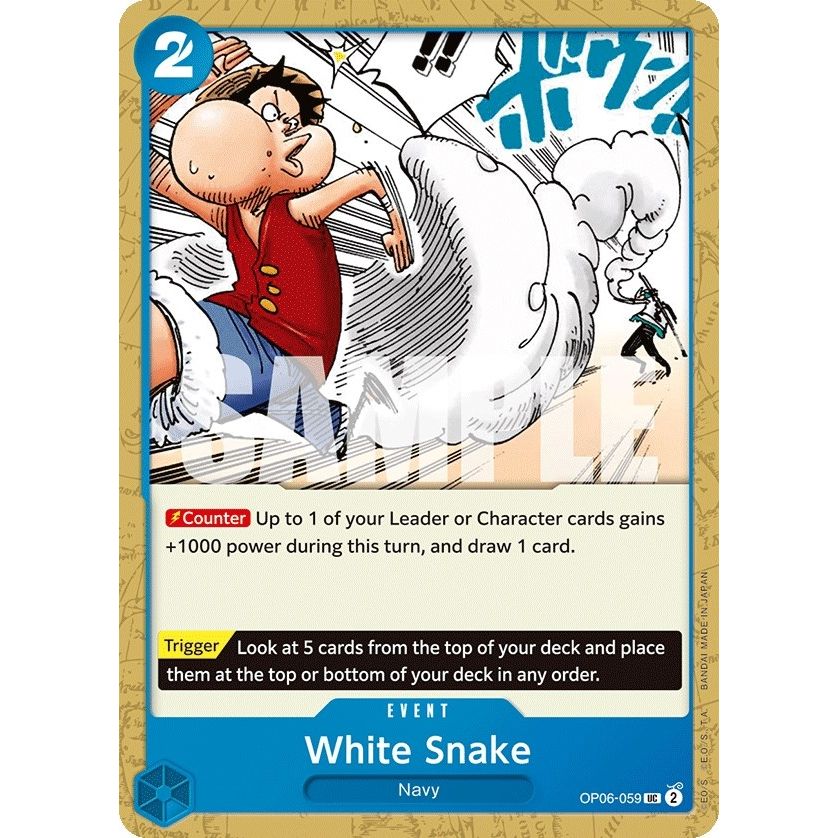Image for White Snake (OP06-059) (OP06) - One Piece Card Game