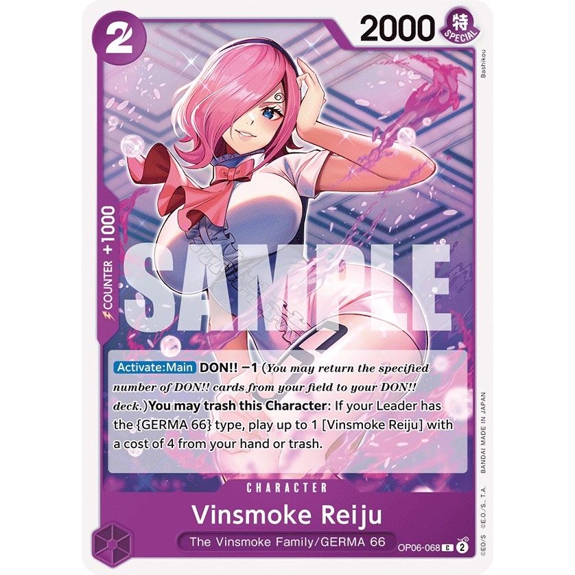 Image for Vinsmoke Reiju (068) (OP06-068) (OP06) - One Piece Card Game