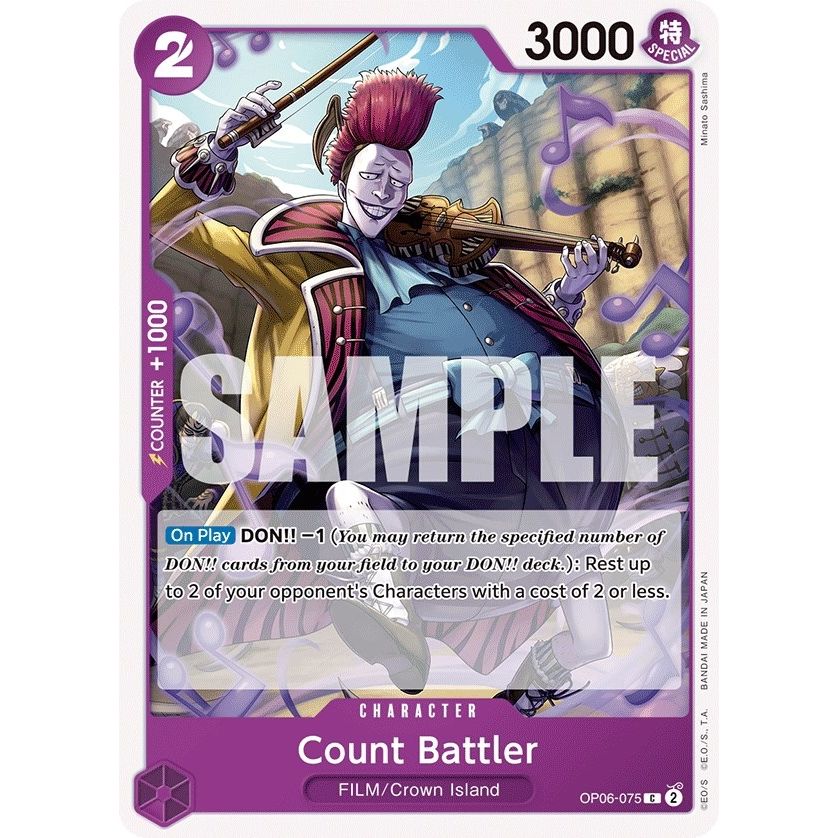 Image for Count Battler (OP06-075) (OP06) - One Piece Card Game
