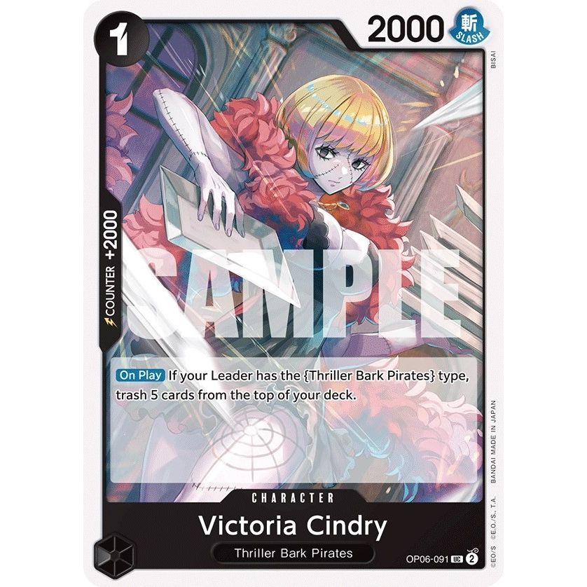 Image for Victoria Cindry (OP06-091) (OP06) - One Piece Card Game