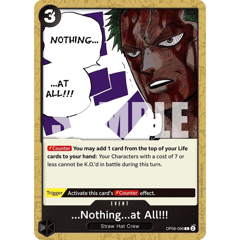 Image for ...Nothing...at All!!! (OP06-096) (OP06) - One Piece Card Game