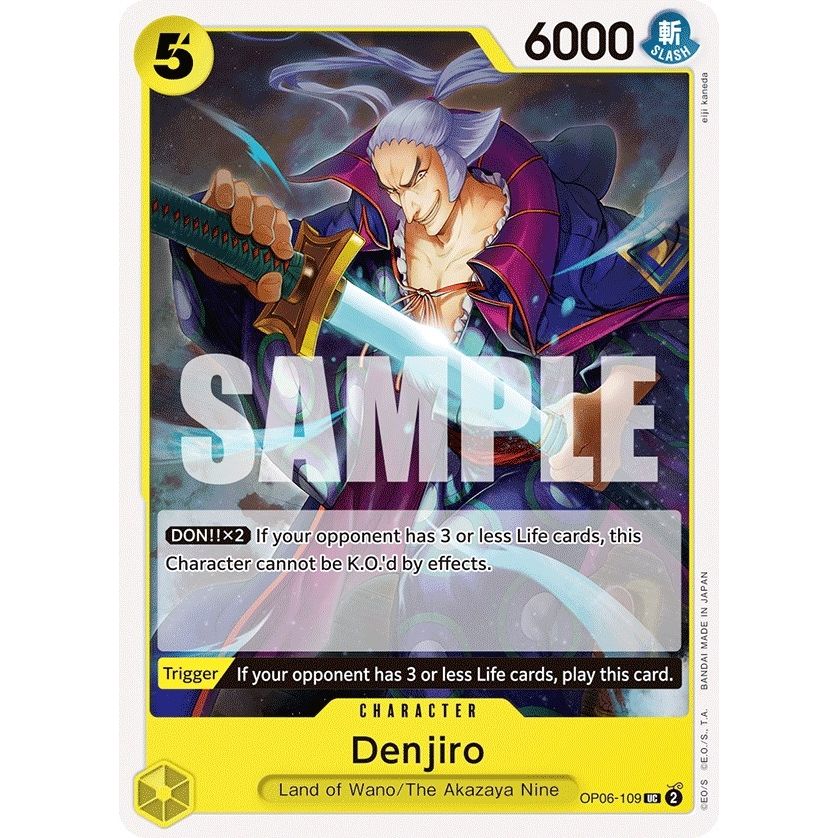 Image for Denjiro (OP06-109) (OP06) - One Piece Card Game