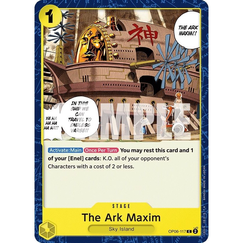 Image for The Ark Maxim (OP06-117) (OP06) - One Piece Card Game