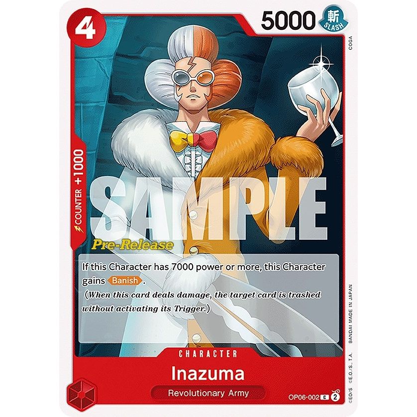 Image for Inazuma (OP06-002) (OP06 PRE) - One Piece Card Game