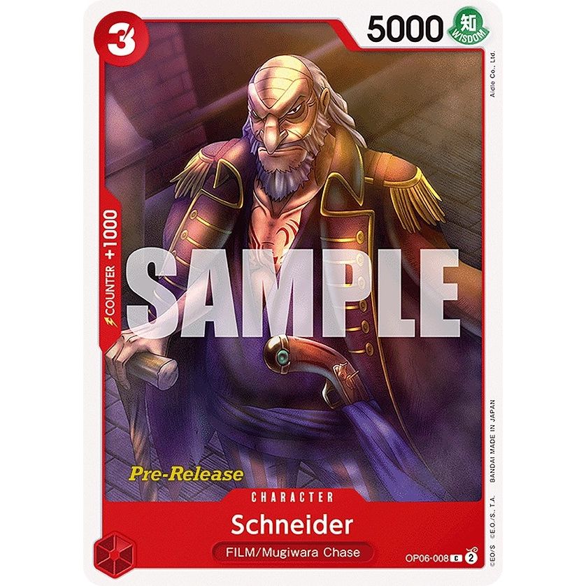 Image for Schneider (OP06-008) (OP06 PRE) - One Piece Card Game