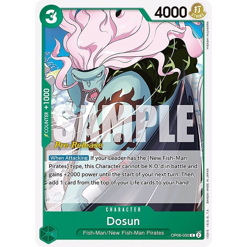 Image for Dosun (OP06-030) (OP06 PRE) - One Piece Card Game