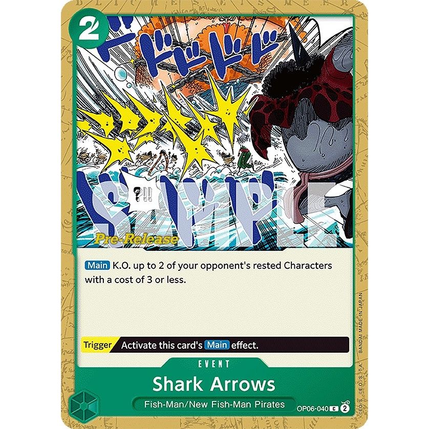 Image for Shark Arrows (OP06-040) (OP06 PRE) - One Piece Card Game