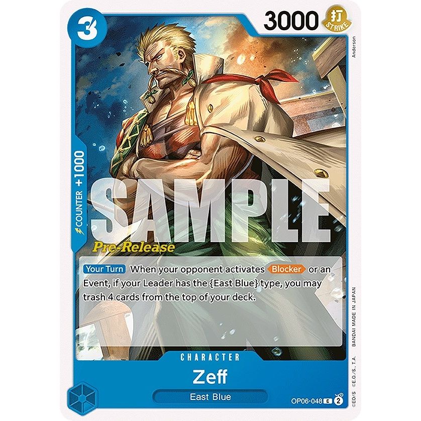 Image for Zeff (OP06-048) (OP06 PRE) - One Piece Card Game