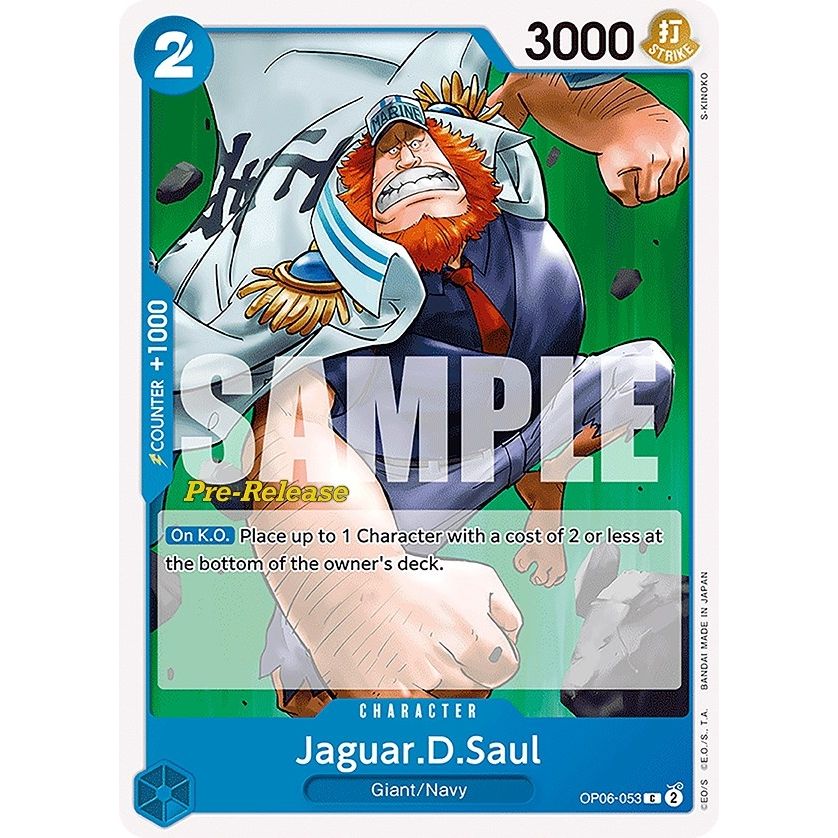 Image for Jaguar.D.Saul (OP06-053) (OP06 PRE) - One Piece Card Game