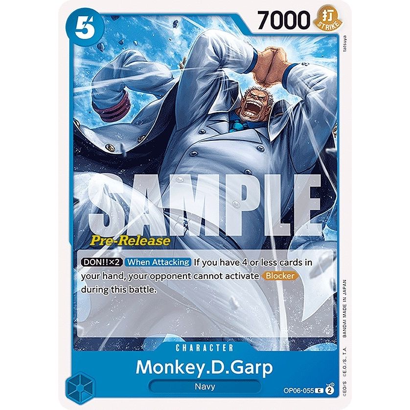 Image for Monkey.D.Garp (OP06-055) (OP06 PRE) - One Piece Card Game