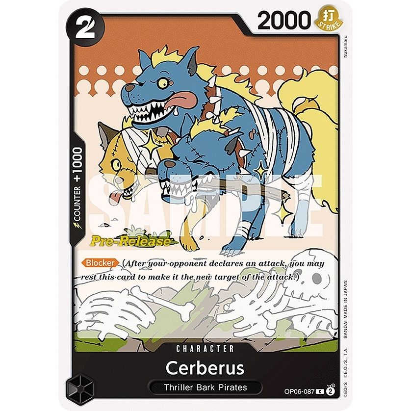 Image for Cerberus (OP06-087) (OP06 PRE) - One Piece Card Game