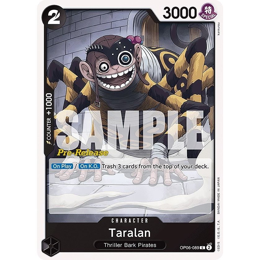 Image for Taralan (OP06-089) (OP06 PRE) - One Piece Card Game