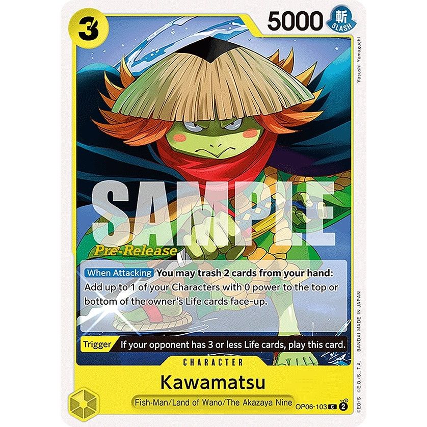Image for Kawamatsu (OP06-103) (OP06 PRE) - One Piece Card Game