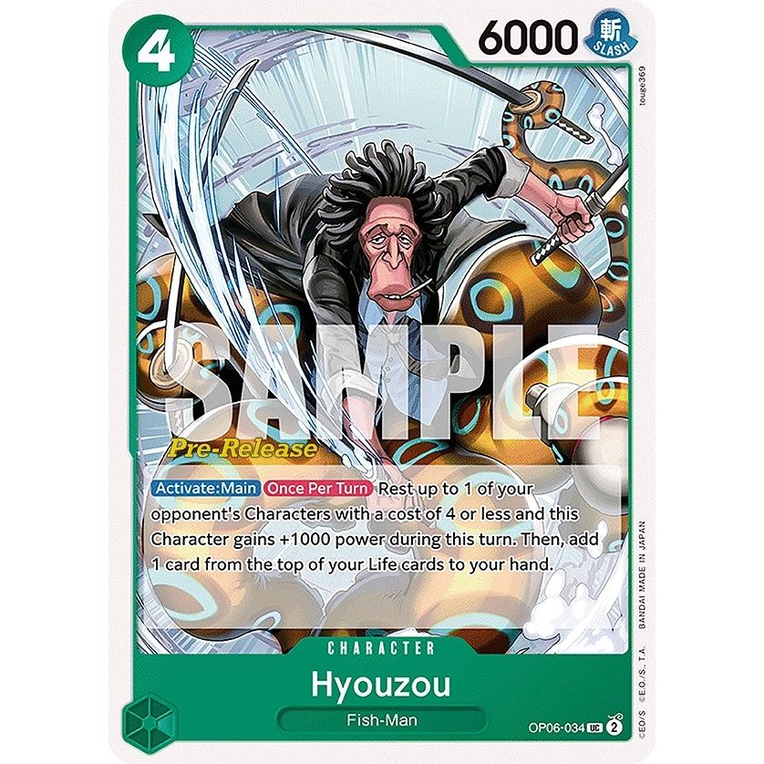 Image for Hyouzou (OP06-034) (OP06 PRE) - One Piece Card Game