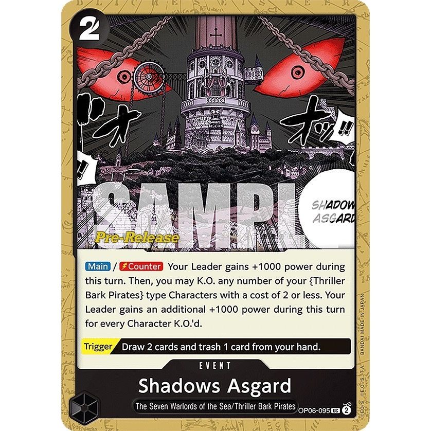 Image for Shadows Asgard (OP06-095) (OP06 PRE) - One Piece Card Game