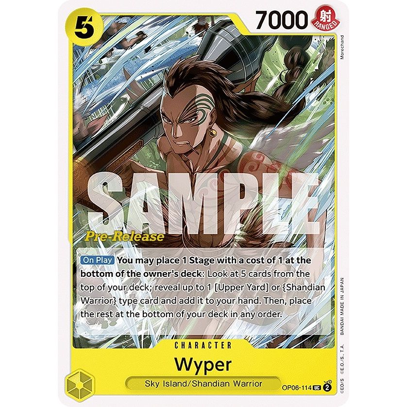 Image for Wyper (OP06-114) (OP06 PRE) - One Piece Card Game