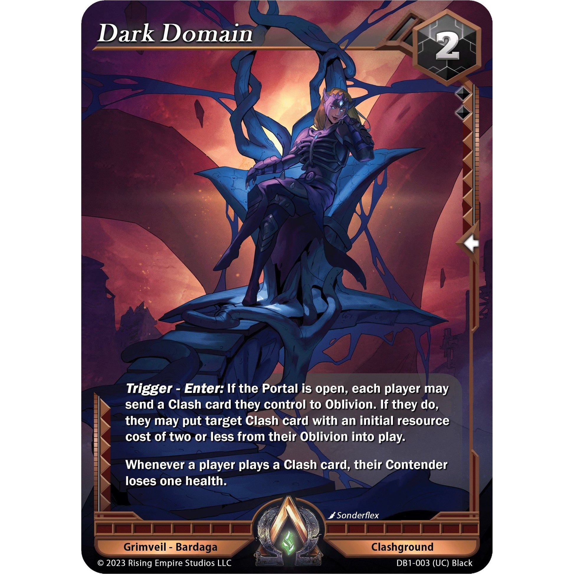 Image for Dark Domain (DB1-003) (DB1) - Alpha Clash