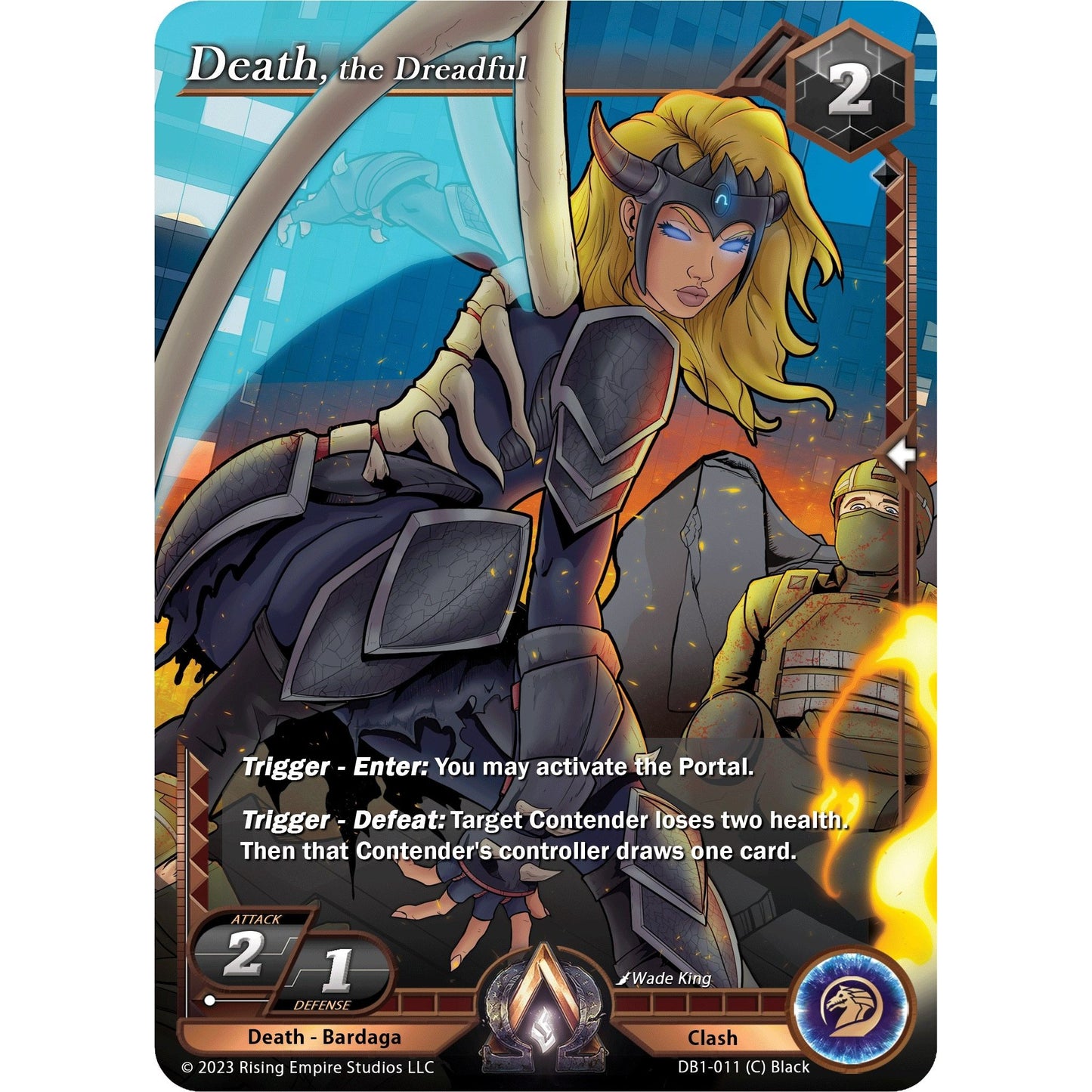 Image for Death, the Dreadful (DB1-011) (DB1) - Alpha Clash