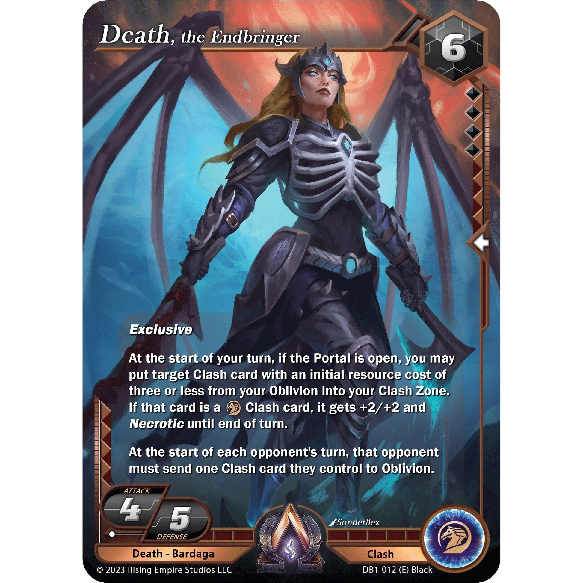 Image for Death, the Endbringer (DB1-012) (DB1) - Alpha Clash