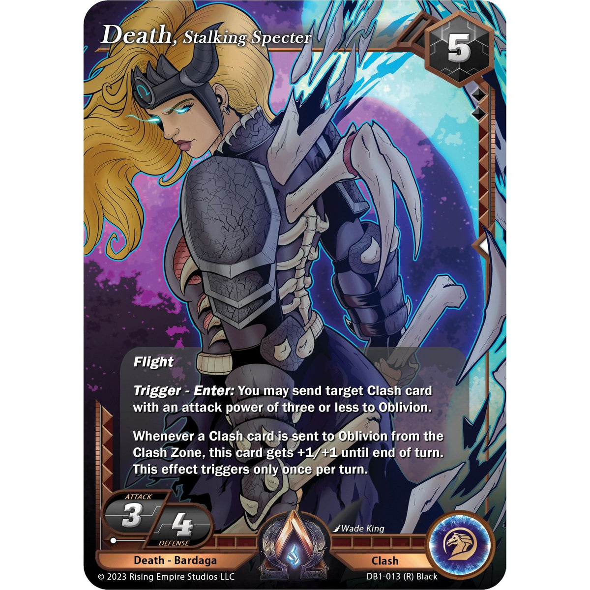 Image for Death, Stalking Specter (DB1-013) (DB1) - Alpha Clash