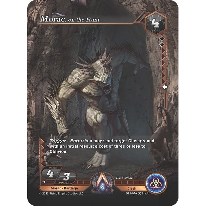 Image for Morac, on the Hunt (DB1-016) (DB1) - Alpha Clash