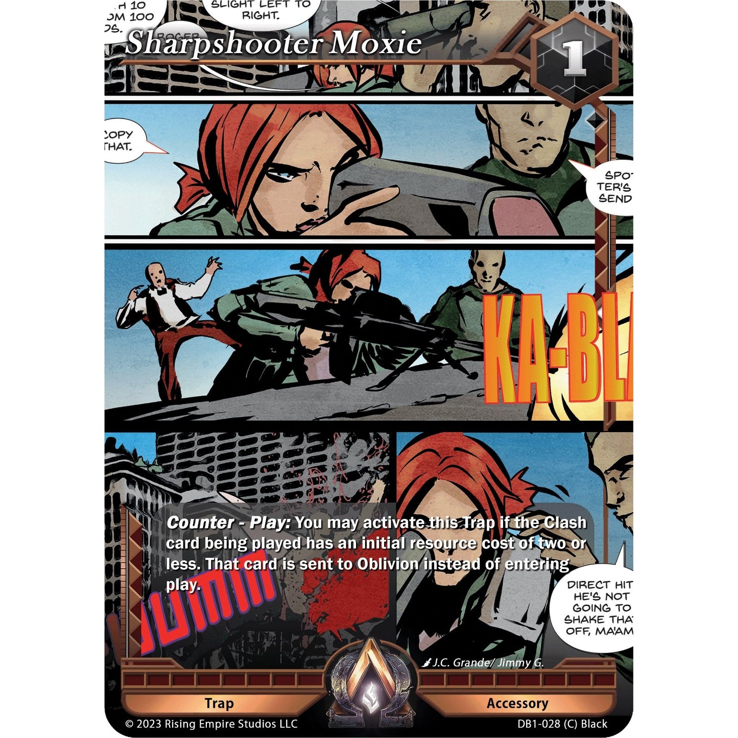 Image for Sharpshooter Moxie (DB1-028) (DB1) - Alpha Clash