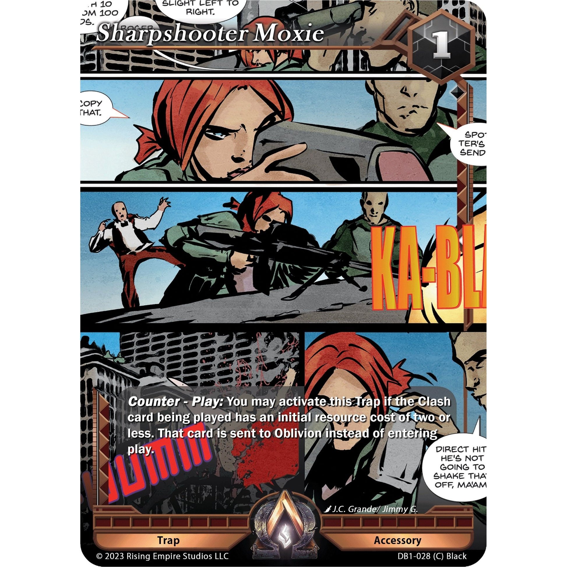 Image for Sharpshooter Moxie (DB1-028) (DB1) - Alpha Clash