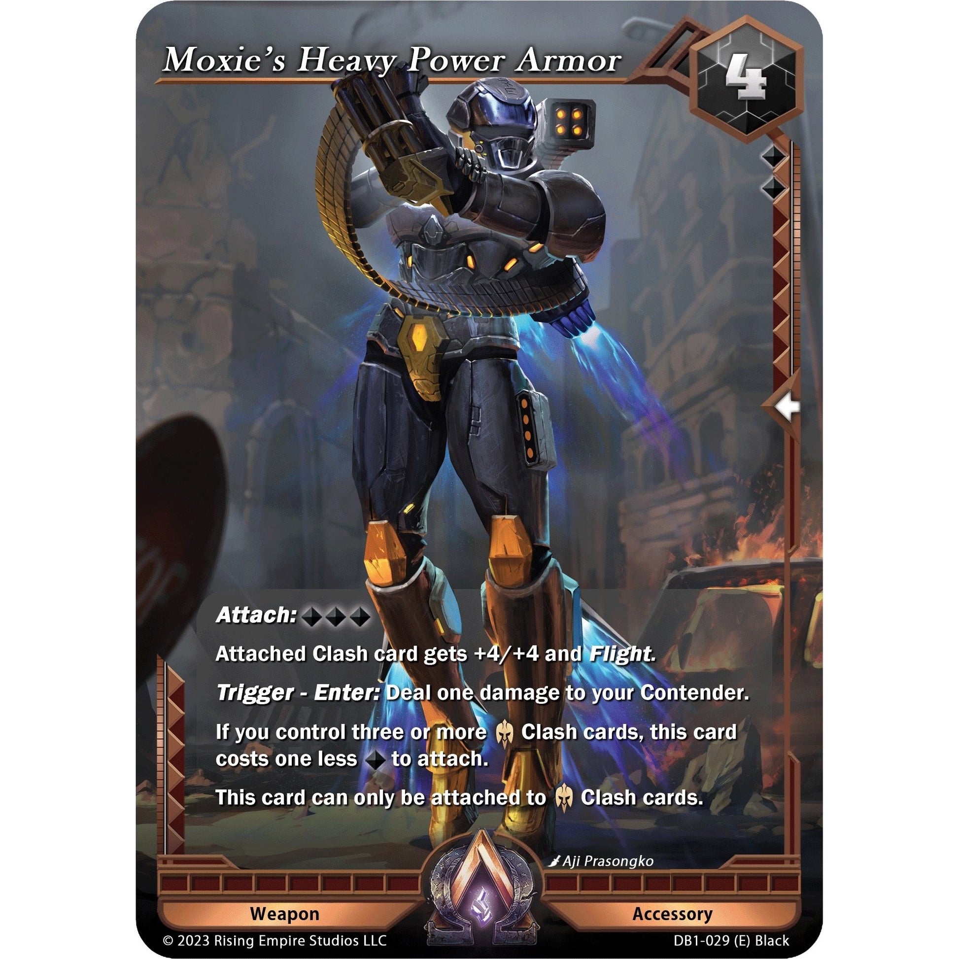 Image for Moxie's Heavy Power Armor (DB1-029) (DB1) - Alpha Clash