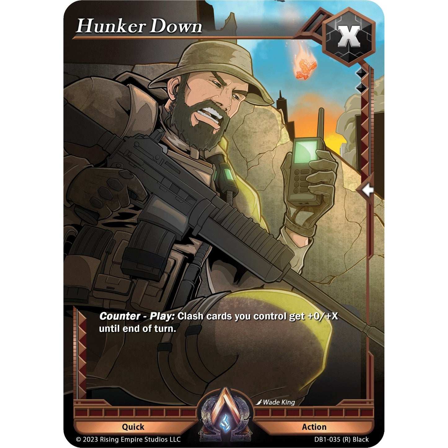 Image for Hunker Down (DB1-035) (DB1) - Alpha Clash