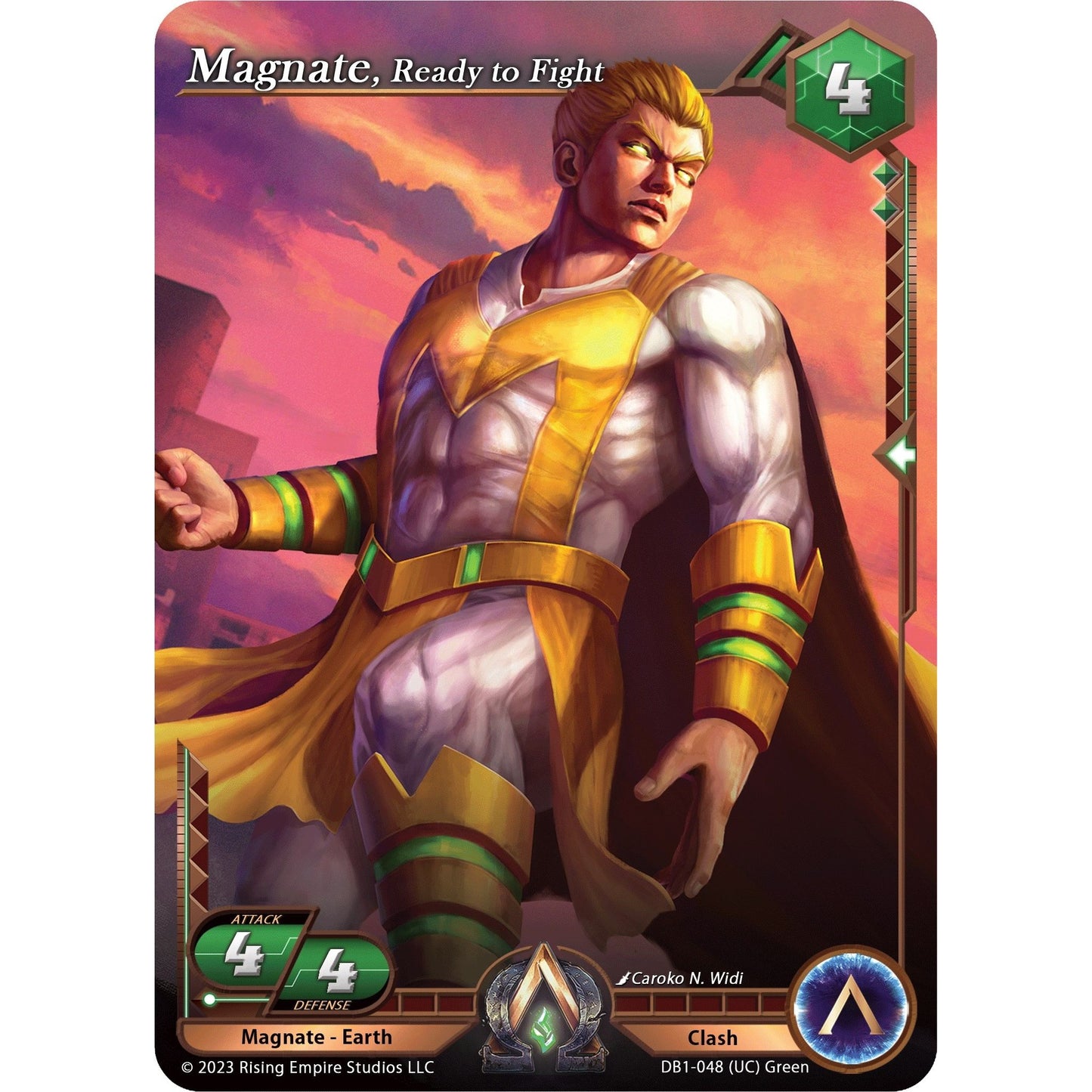 Image for Magnate, Ready to Fight (DB1-048) (DB1) - Alpha Clash