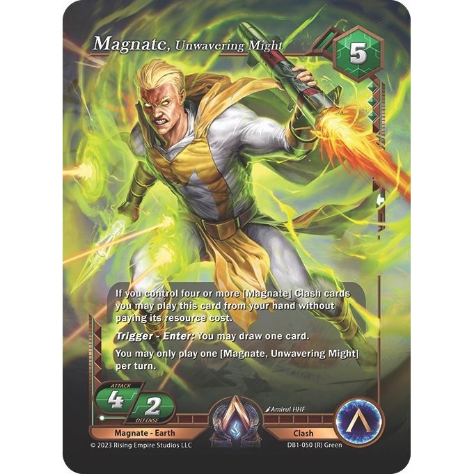 Image for Magnate, Unwavering might (DB1-050) (DB1) - Alpha Clash