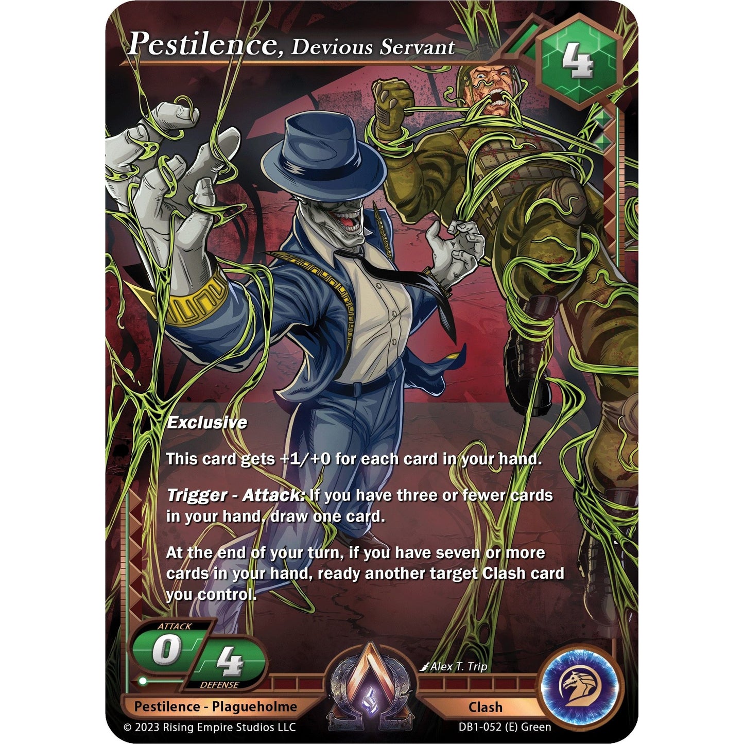 Image for Pestilence, Devious Servant (DB1-052) (DB1) - Alpha Clash