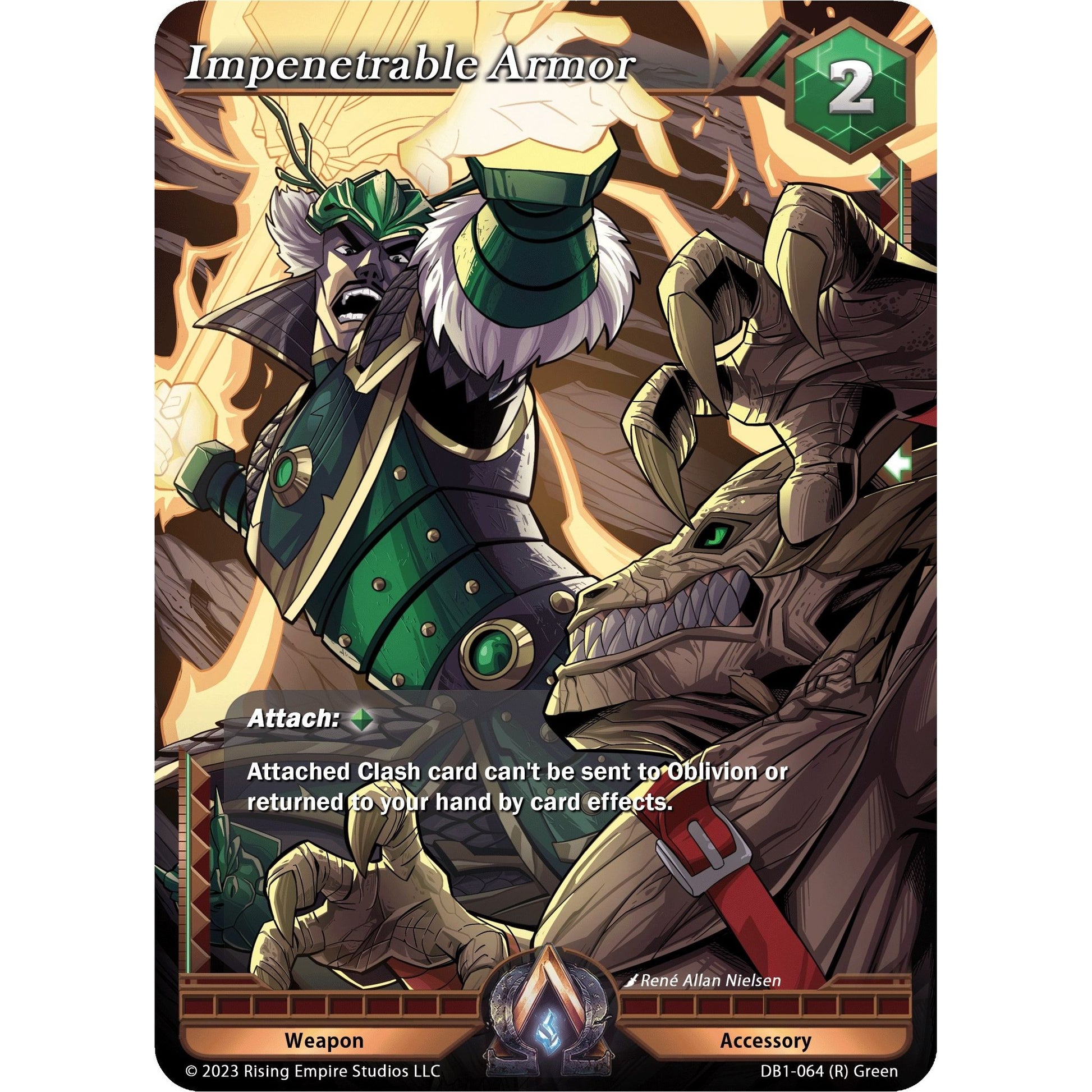 Image for Impenetrable Armor (DB1-064) (DB1) - Alpha Clash