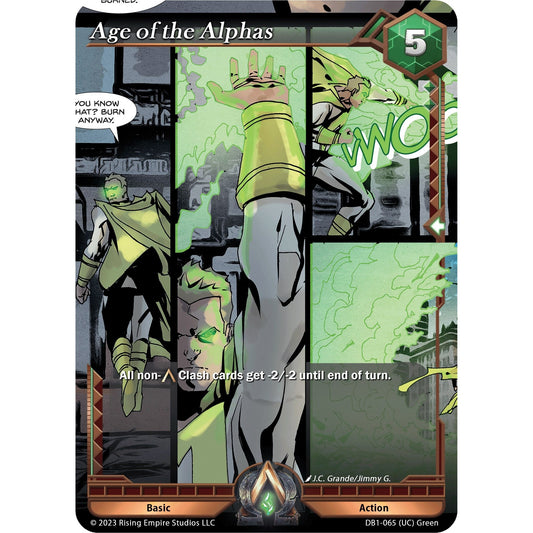 Image for Age of the Alphas (DB1-065) (DB1) - Alpha Clash