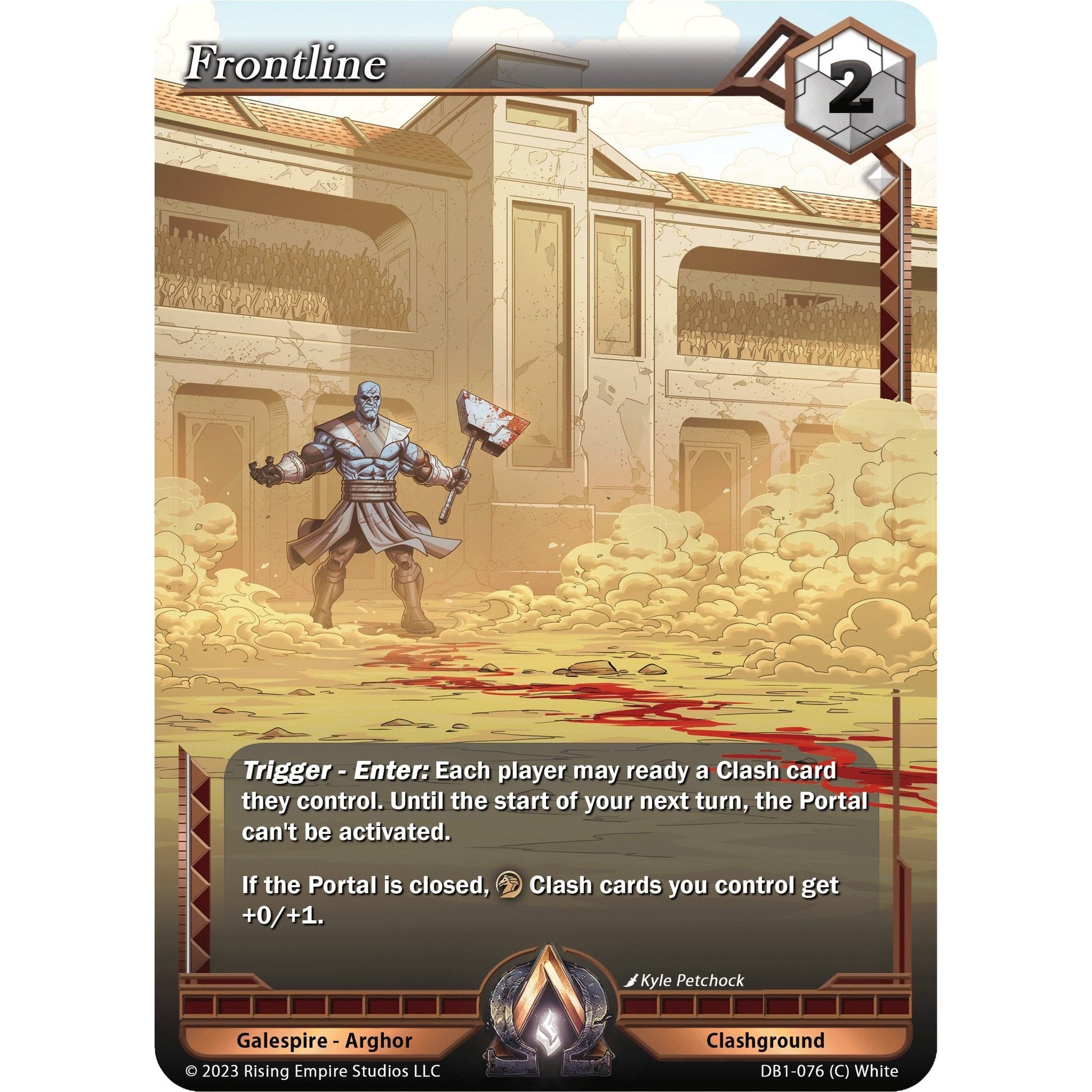 Image for Frontline (DB1-076) (DB1) - Alpha Clash