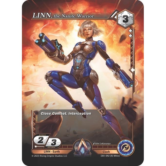 Image for LINN, the Nanite Warrior (DB1-092) (DB1) - Alpha Clash
