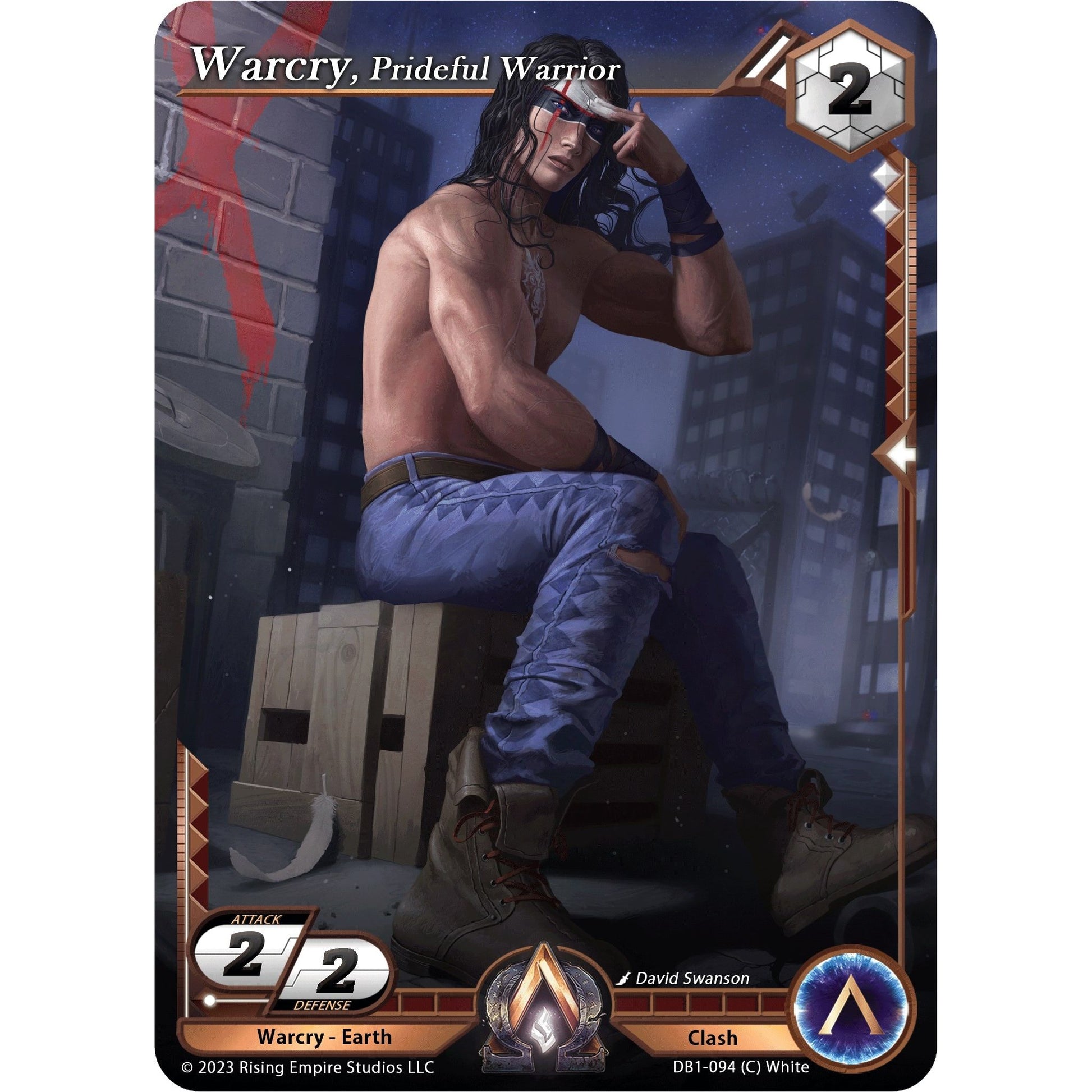 Image for Warcry, Prideful Warrior (DB1-094) (DB1) - Alpha Clash