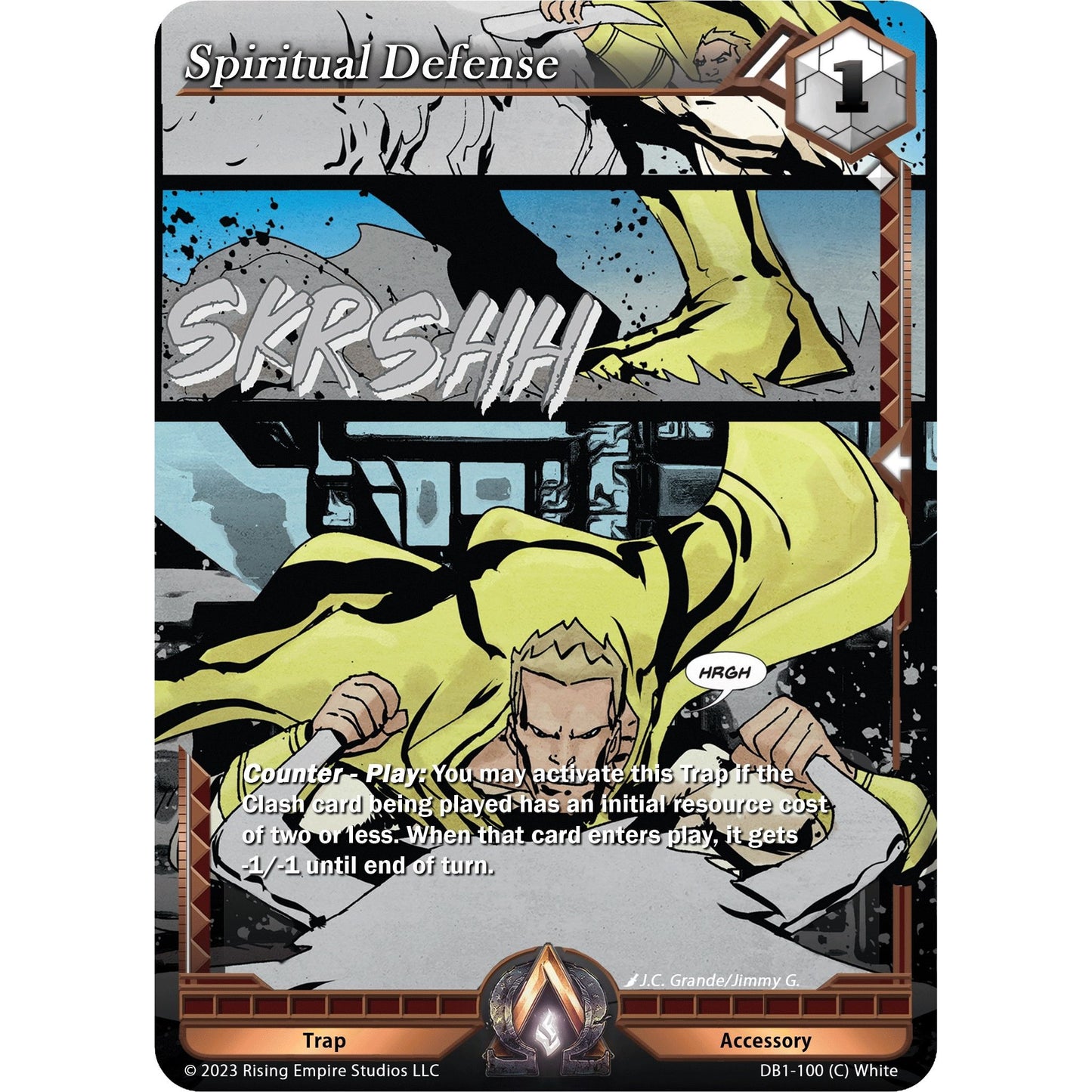 Image for Spiritual Defense (DB1-100) (DB1) - Alpha Clash