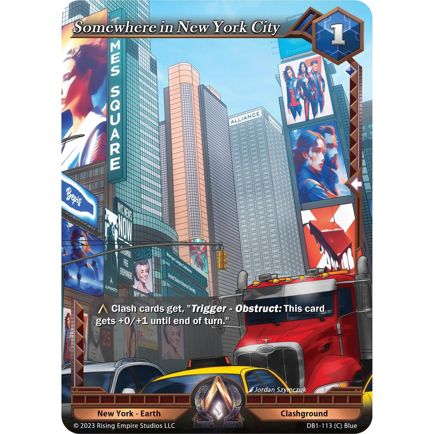 Image for Somewhere in New York City (DB1-113) (DB1) - Alpha Clash
