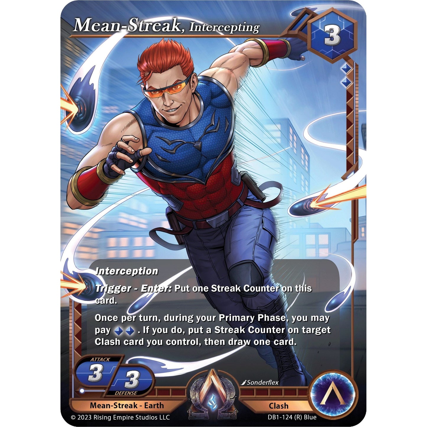 Image for Mean-Streak, Intercepting (DB1-124) (DB1) - Alpha Clash