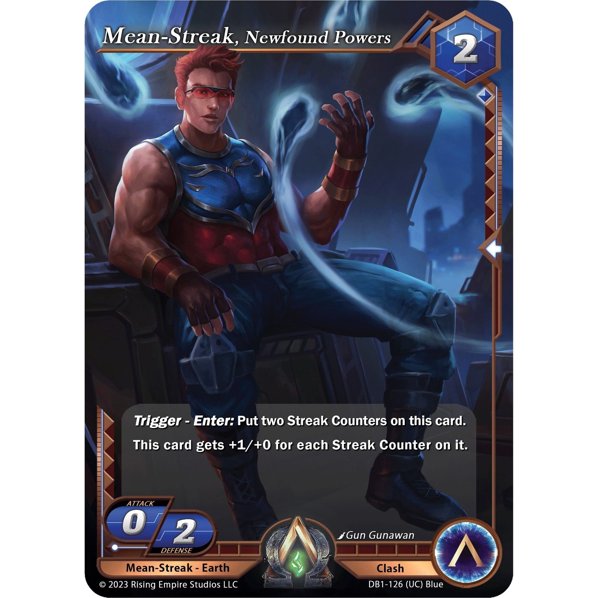 Image for Mean-Streak, Newfound Powers (DB1-126) (DB1) - Alpha Clash