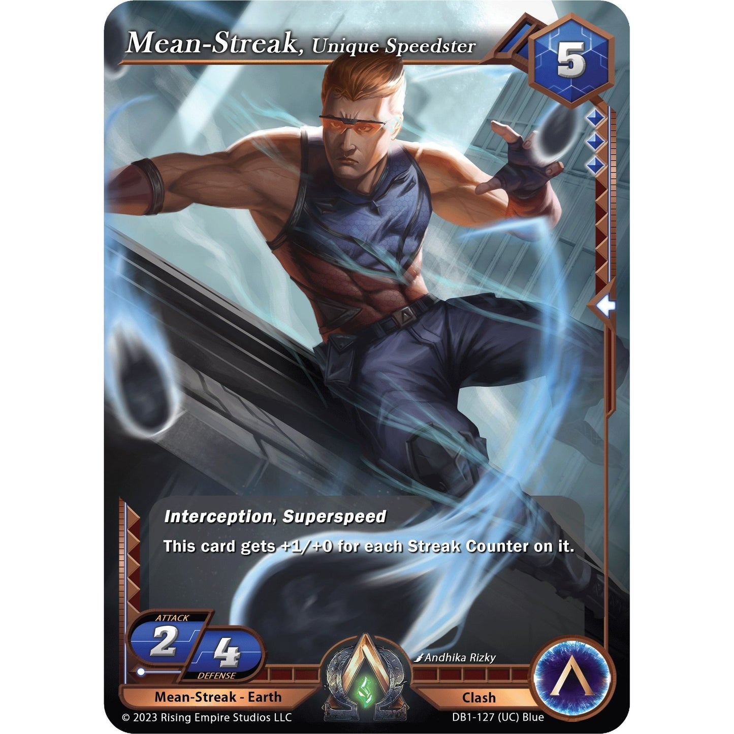 Image for Mean-Streak, Unique Speedster (DB1-127) (DB1) - Alpha Clash