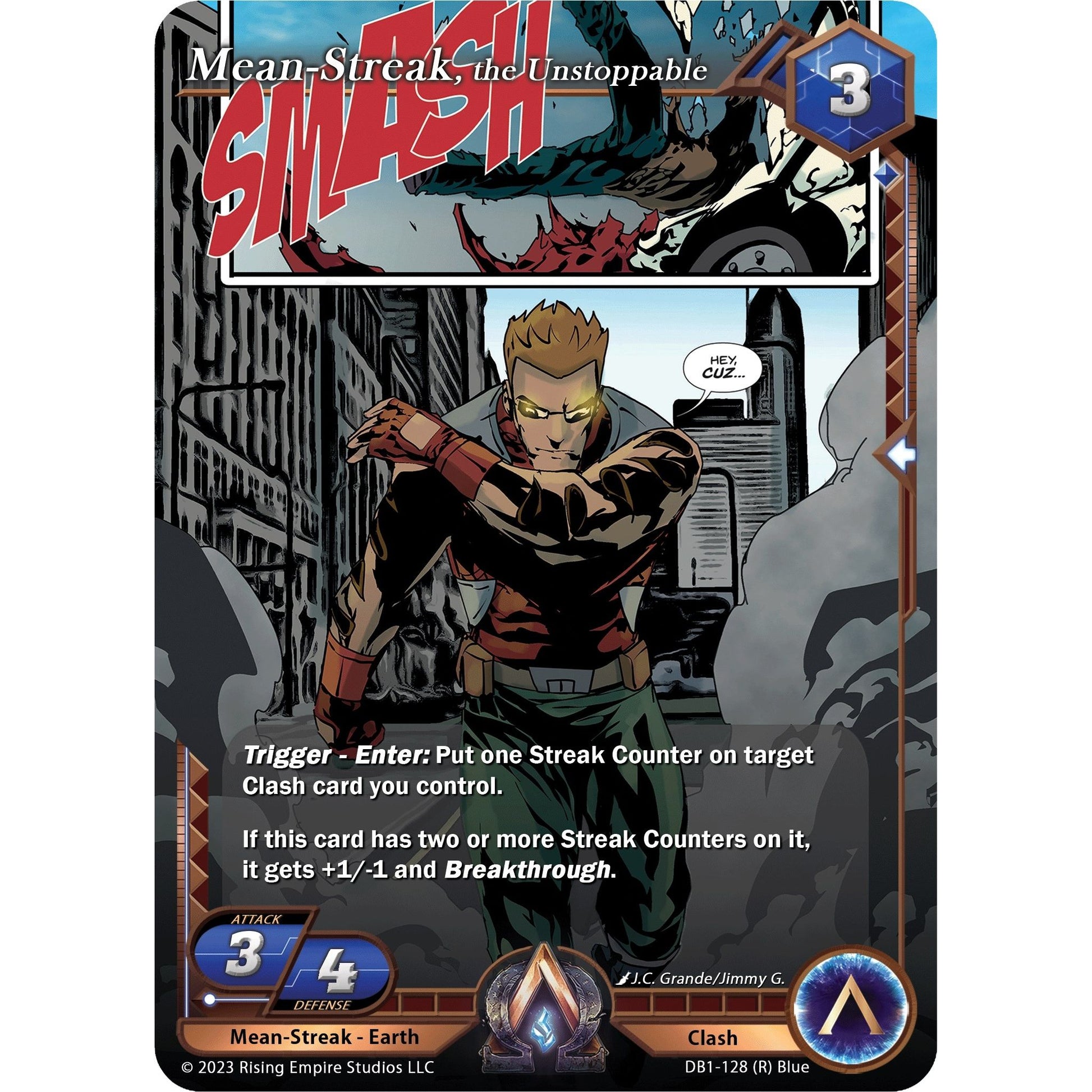 Image for Mean-Streak, the Unstoppable (DB1-128) (DB1) - Alpha Clash